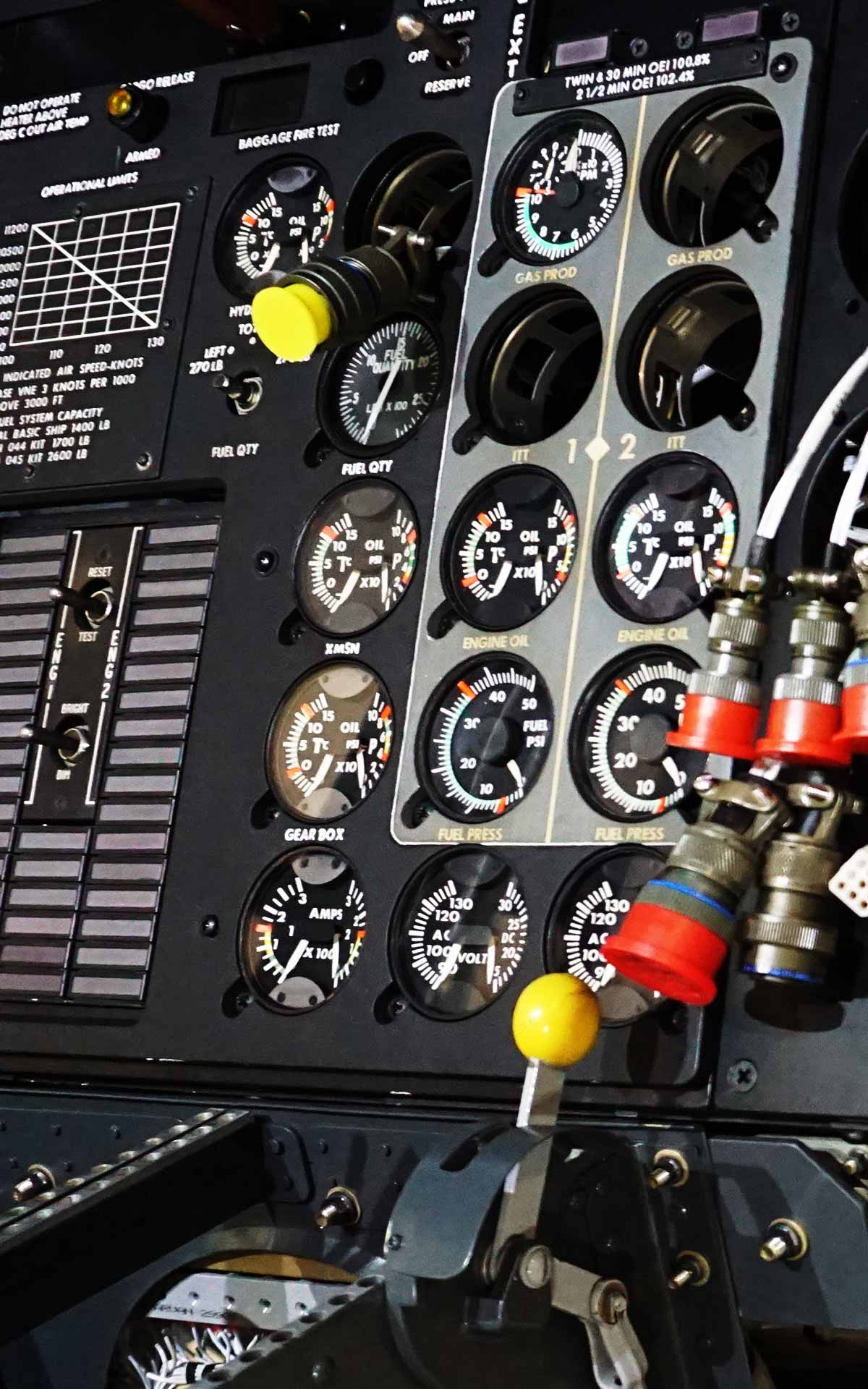 Avionics test equipment during a recertification
