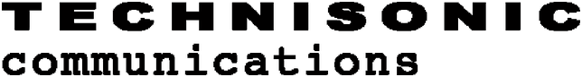 Technisonic logo